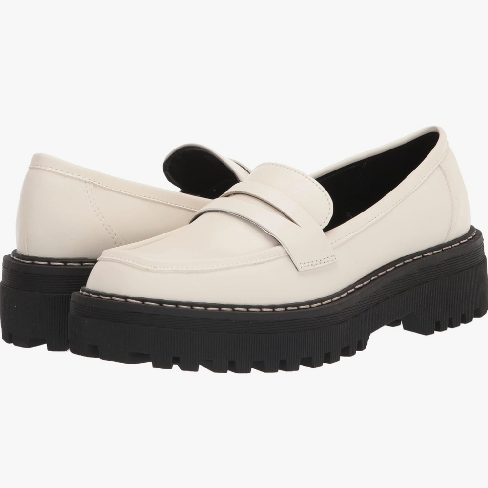 Cool Planet By Steve Madden Hazelle Platform Penny Loafers
